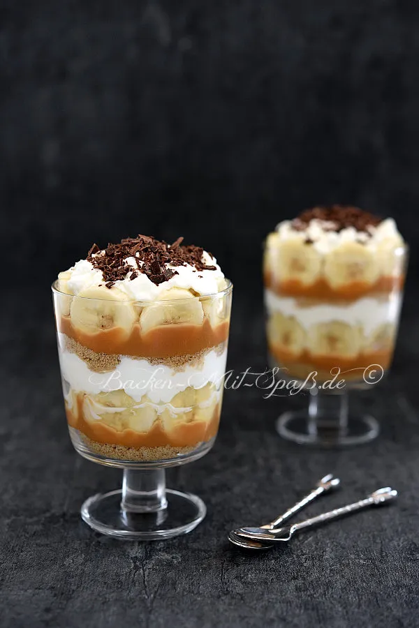 Banoffee Pie im Glas