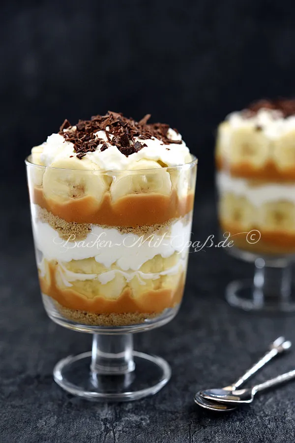 Banoffee Pie im Glas