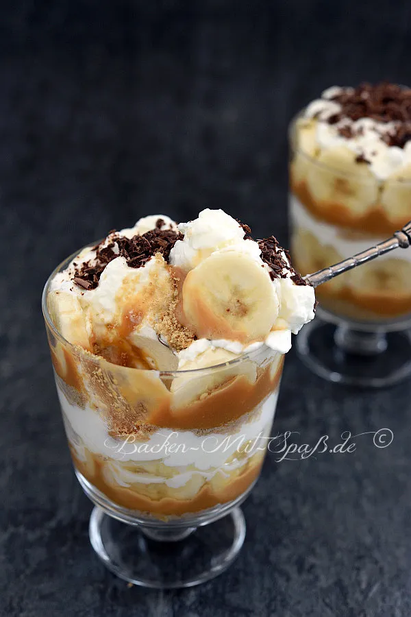 Banoffee Pie im Glas