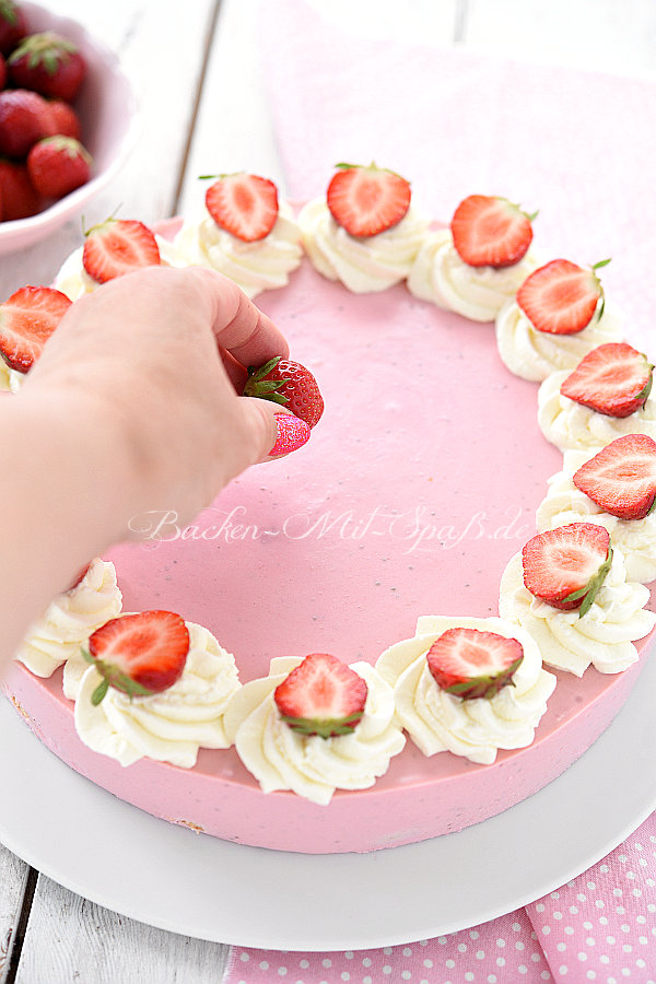 Erdbeer- Quark- Kuchen