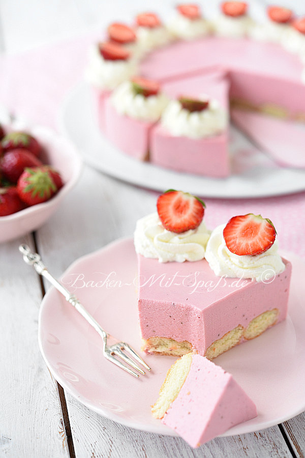 Erdbeer- Quark- Kuchen