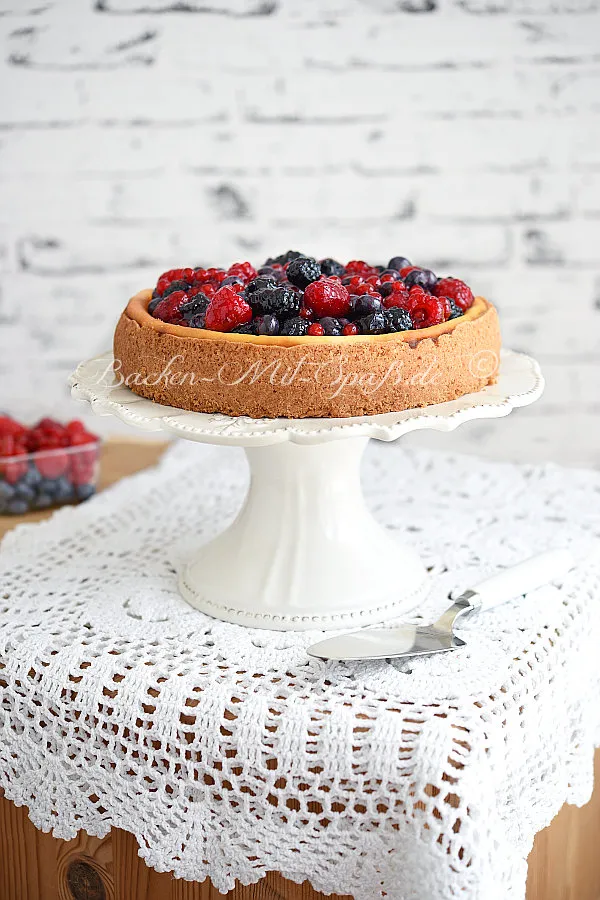 Ricotta- Mascarpone- Käsekuchen