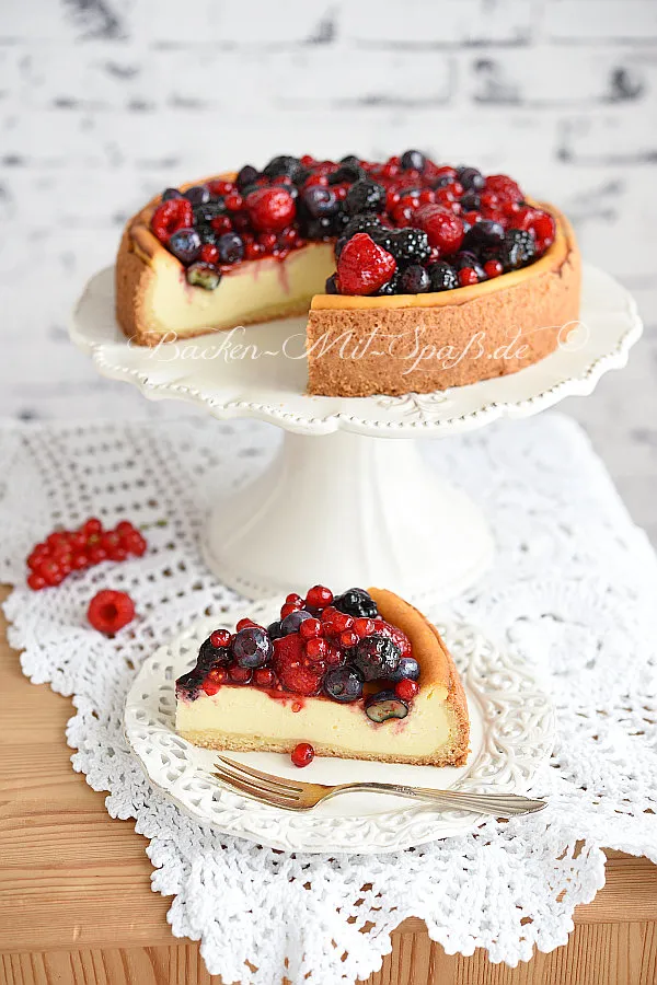 Ricotta- Mascarpone- Käsekuchen