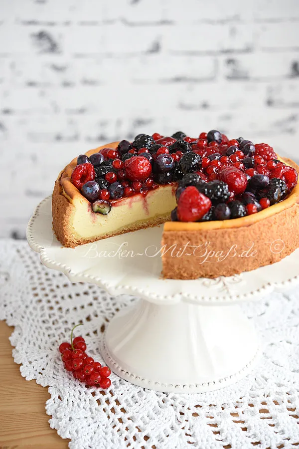 Ricotta- Mascarpone- Käsekuchen