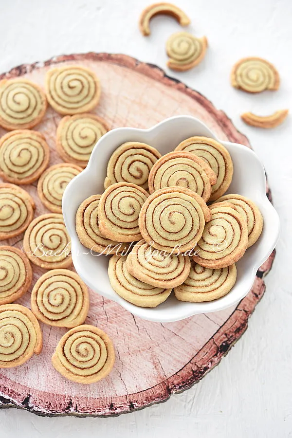 Zimtschnecken- Plätzchen