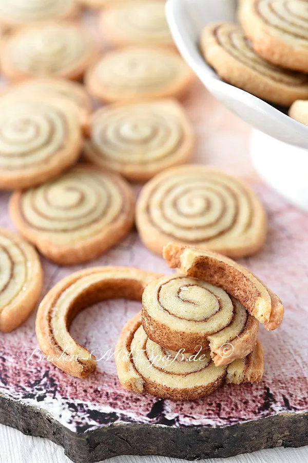 Zimtschnecken- Plätzchen