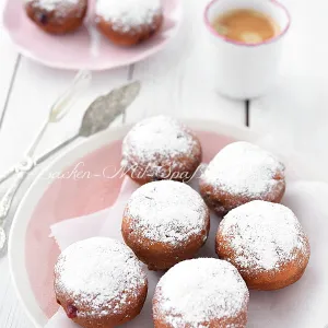 Glutenfreie Krapfen (mit glutenfreier Mehlmischung)