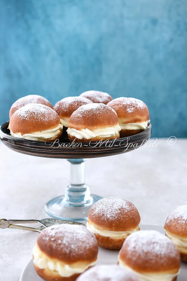 Krapfen mit Sahnefüllung