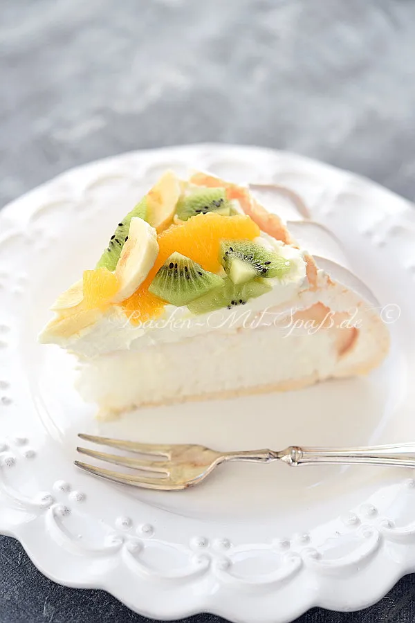 Pavlova mit Mascarpone- Creme