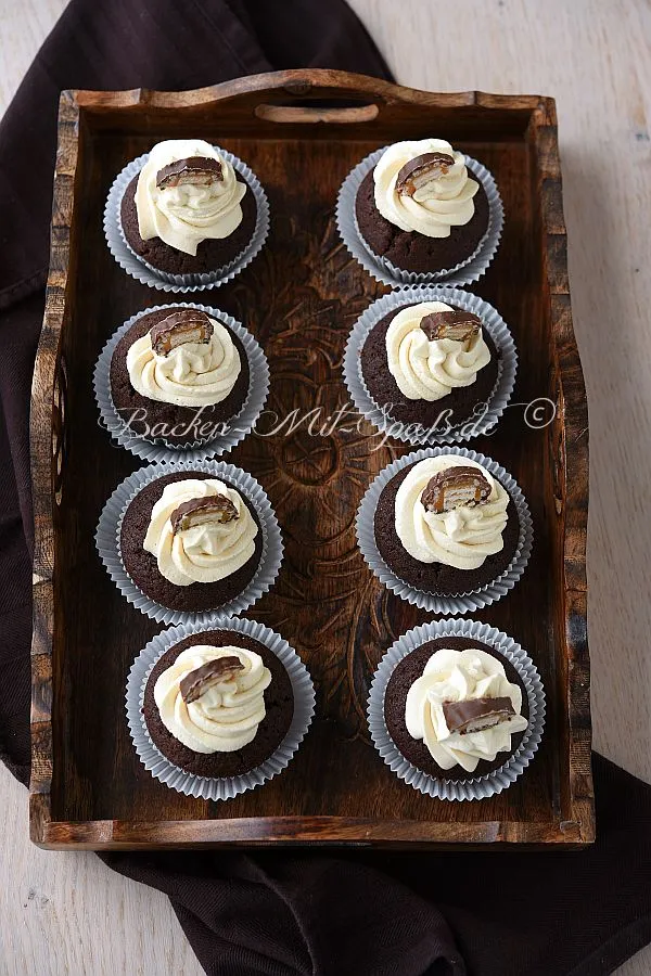 Karamell- Schoko- Cupcakes