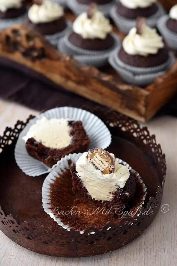 Karamell- Schoko- Cupcakes