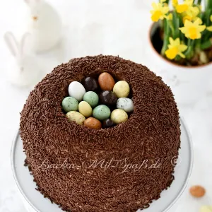 Osternest-Torte