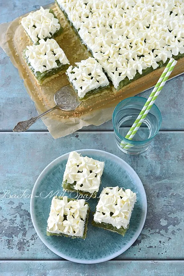 Grüner Apfelkuchen