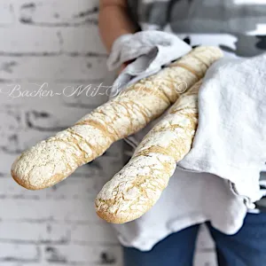 Rustikales Baguette (glutenfrei)