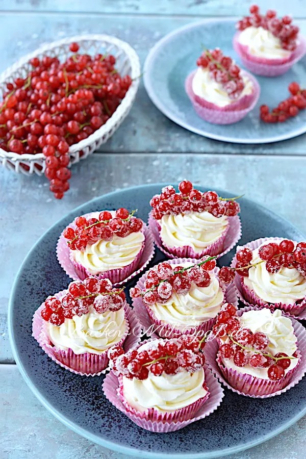 Gezuckerte Johannisbeeren