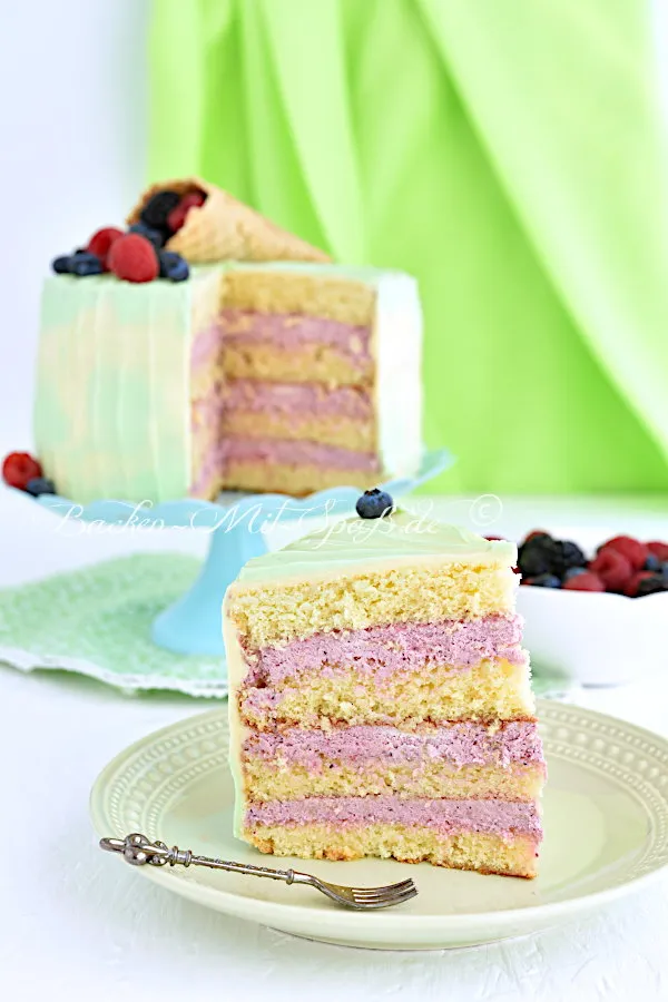 Waldbeeren-Torte