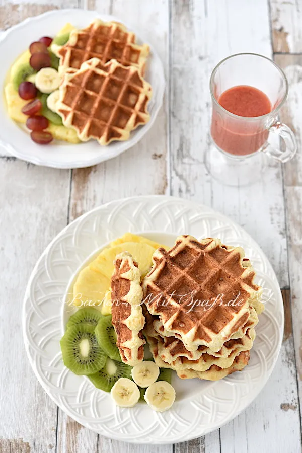 Belgische Waffeln (Lütticher Waffeln)