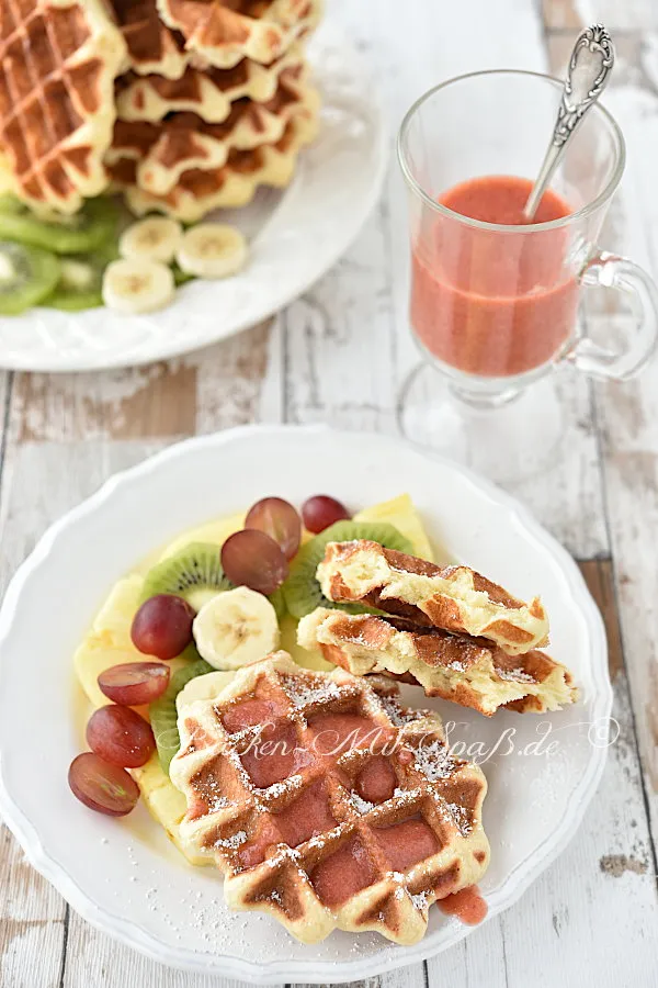 Belgische Waffeln (Lütticher Waffeln)