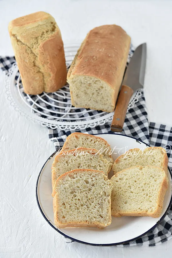 Einfaches Hefe-Weizenbrot