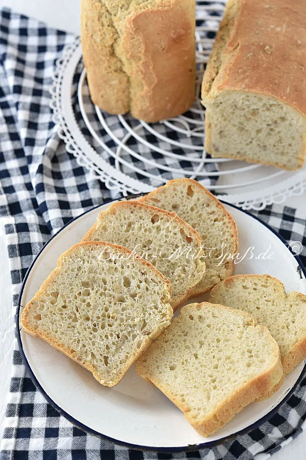 Einfaches Hefe-Weizenbrot