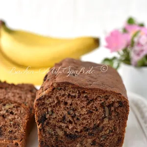 Glutenfreies Bananenbrot