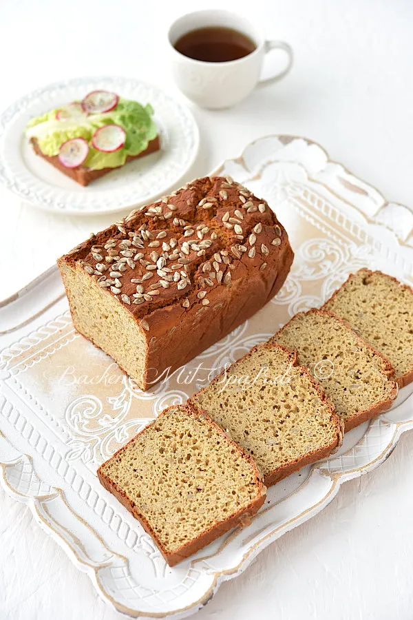 Sonnenblumenbrot (gluten-, laktose- und eifrei)