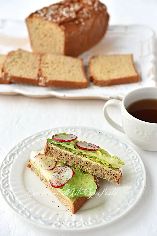 Sonnenblumenbrot (gluten-, laktose- und eifrei)