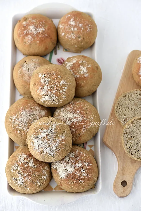 Sonnenblumenbrötchen (glutenfrei)