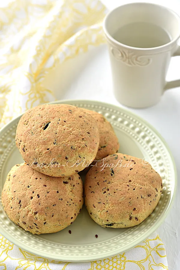 Brötchen mit Eiweißpulver (Low Carb, Keto)