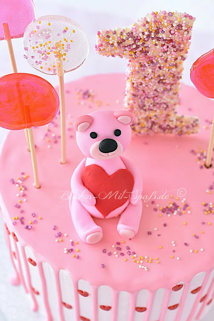 Teddybär aus Fondant