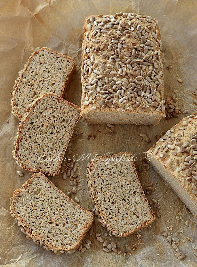 Karottenbrot (glutenfrei)