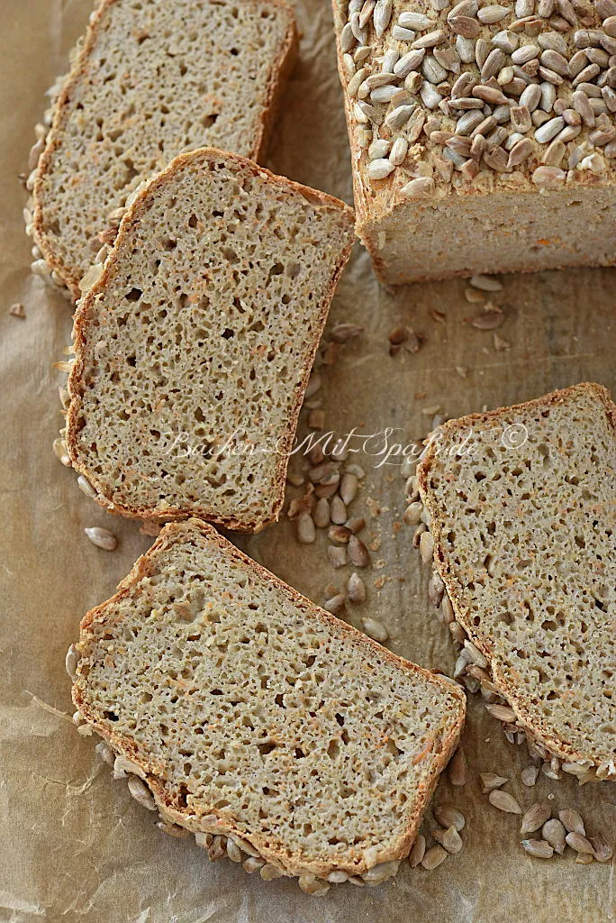 Karottenbrot (glutenfrei)