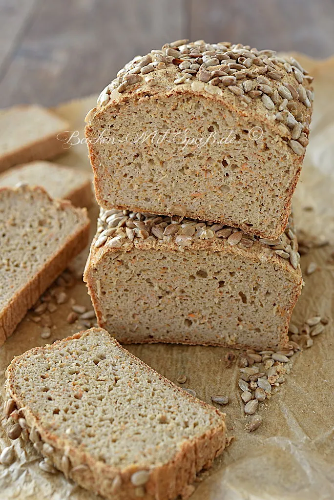 Karottenbrot (glutenfrei)