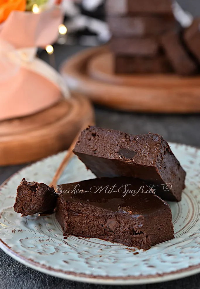 Gesunder Schokokuchen (vegan, ohne Zucker und Gluten)