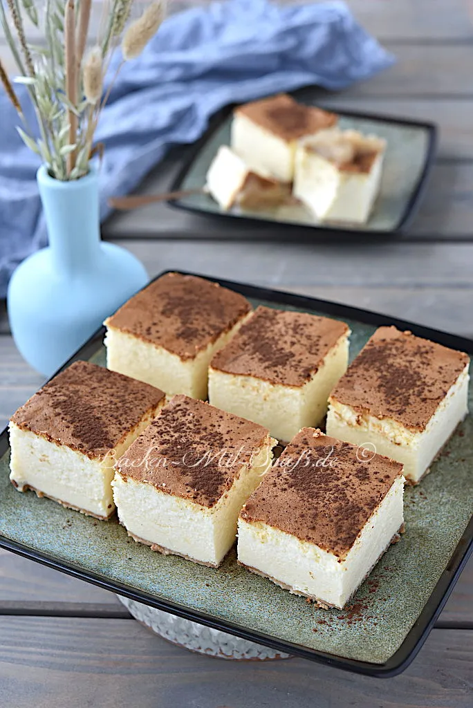 Fluffiger Käsekuchen mit Milchpulver