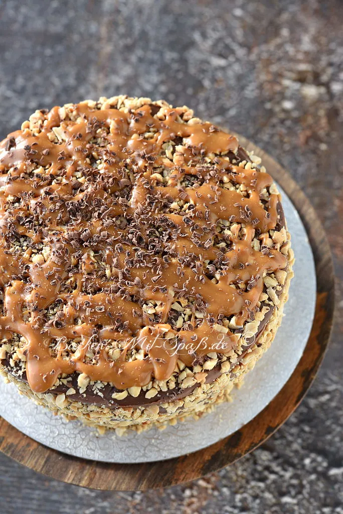 Snickers-Torte