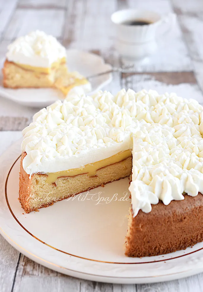 Eggnog Poke Cake