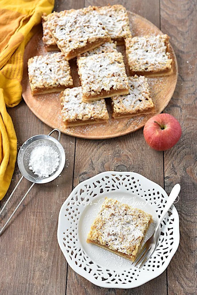 Apfelkuchen mit Zitronengeschmack