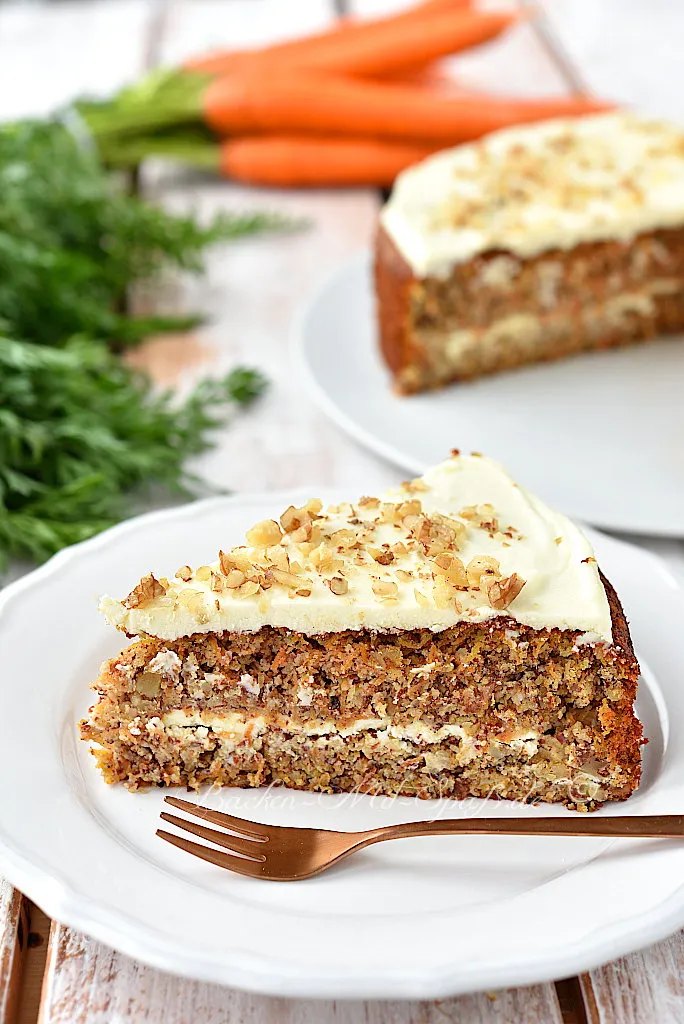 Karottenkuchen ohne Mehl (glutenfrei)