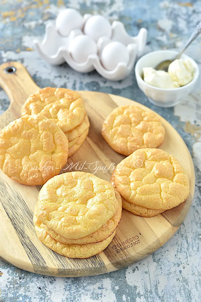 Wolkenbrot (Eiweißbrötchen keto, low carb, glutenfrei)