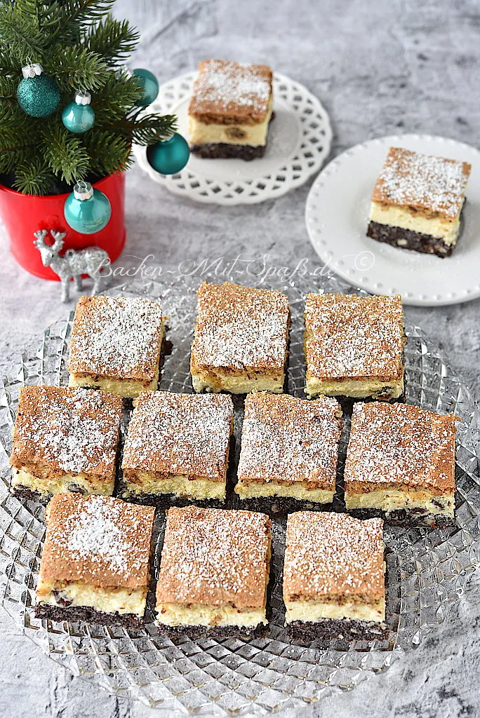 Nuss-Mohn-Käsekuchen