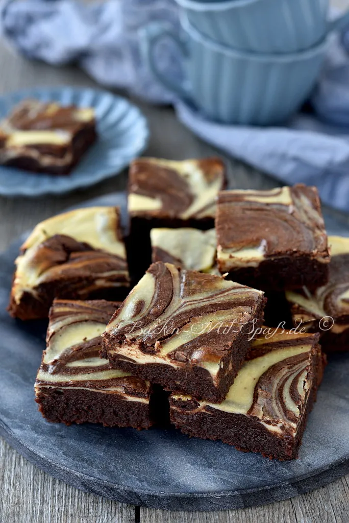 Käsekuchen-Brownies