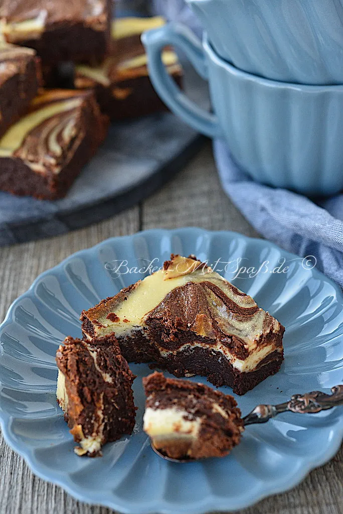 Käsekuchen-Brownies