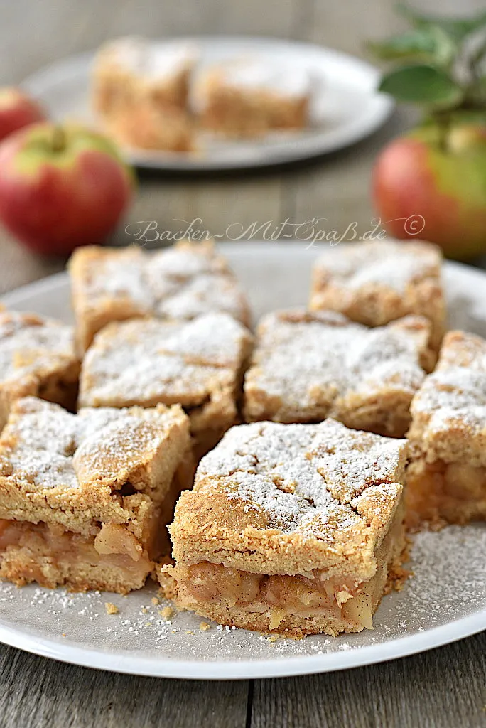 Gedeckter Apfelkuchen (glutenfrei)