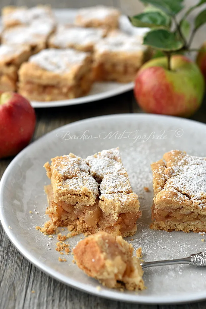 Gedeckter Apfelkuchen (glutenfrei)