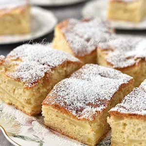 Apfel-Biskuit-Kuchen