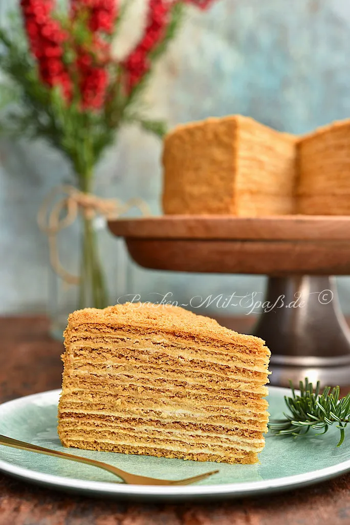 Medovik – Honigtorte (glutenfrei)