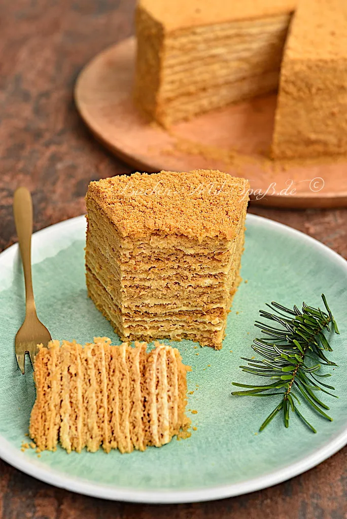 Medovik – Honigtorte (glutenfrei)