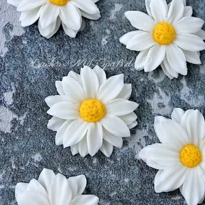 Margeriten aus Fondant
