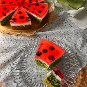 Wassermelonen-Kuchen